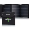 Bresser Mobile Stromversorgung|Stromversorgung>Mobiles Solar-Ladegerät 40 Watt mit USB- u. DC-Anschluss