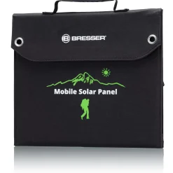 Bresser Mobile Stromversorgung|Stromversorgung>Mobiles Solar-Ladegerät 40 Watt mit USB- u. DC-Anschluss