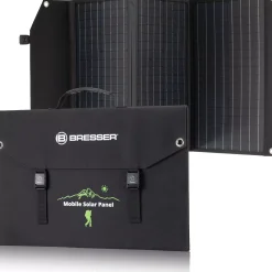 Bresser Mobile Stromversorgung|Stromversorgung>Mobiles Solar-Ladegerät 90 Watt mit USB- u. DC-Anschluss