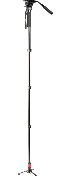 Bresser Kamerastative|Stative>MP-274VH Traveler Einbeinstativ mit Standspinne
