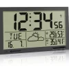 Bresser Wetterstationen Mit Thermo-/Hygro-Außensensor>MyTime Jumbo LCD Wetter-Wanduhr