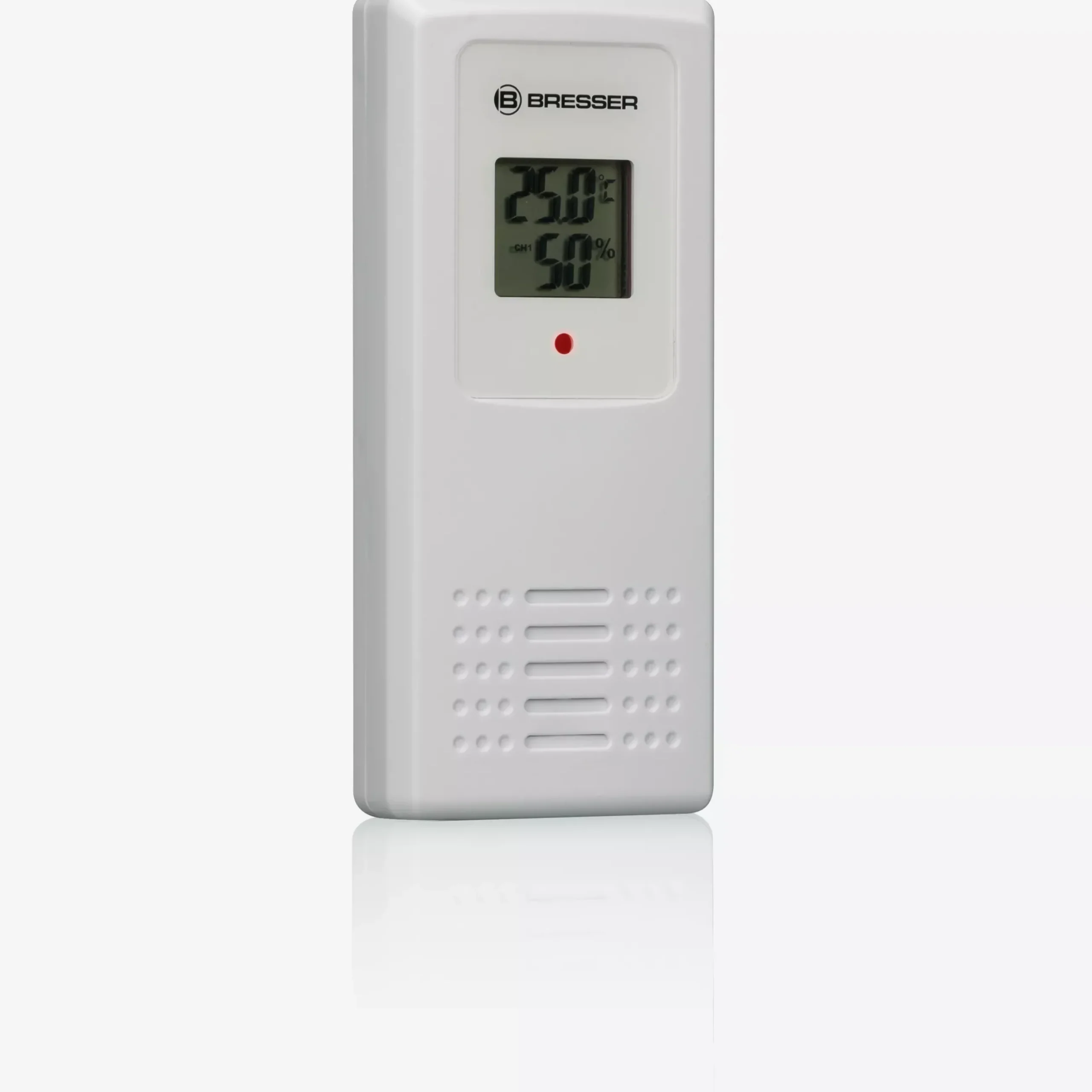 Bresser Wetterstationen Mit Thermo-/Hygro-Außensensor>MyTime Jumbo LCD Wetter-Wanduhr
