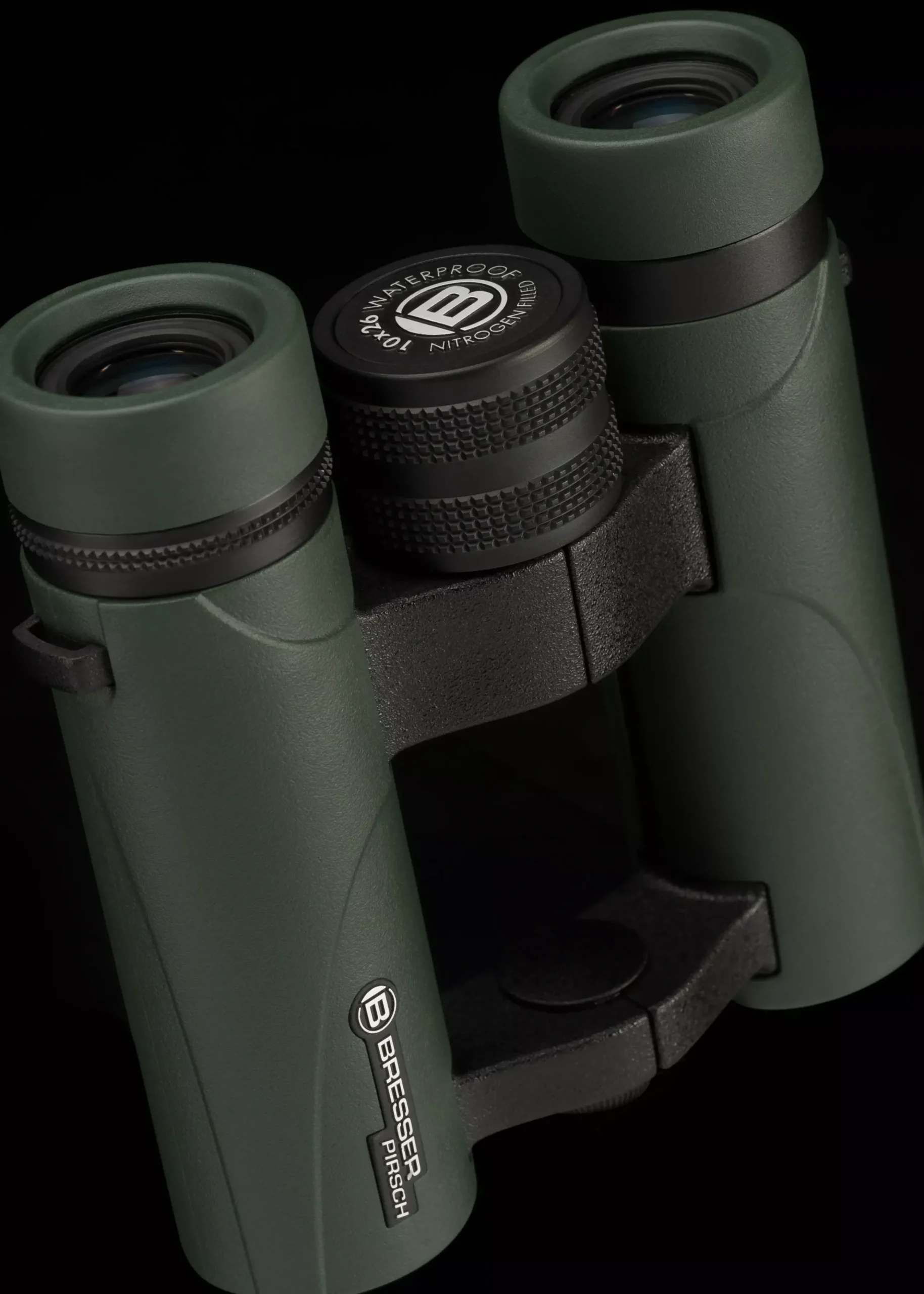 Bresser Taschenfernglas/ Kompaktfernglas|Fernglas Zur Vogelbeobachtung>Pirsch 10x26 Fernglas mit Phasenvergütung