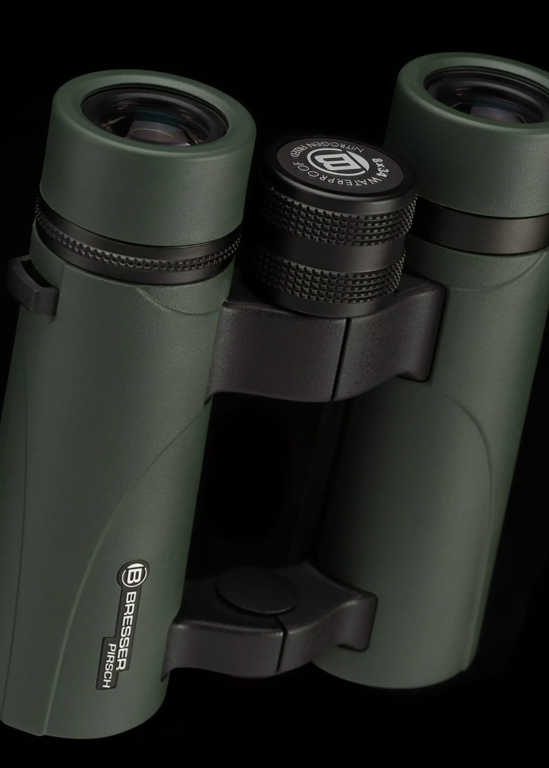 Bresser Taschenfernglas/ Kompaktfernglas|Fernglas Zur Vogelbeobachtung>Pirsch 8x34 Fernglas mit Phasenvergütung