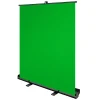Bresser Greenscreenhintergünde|Roll-Up Hintergrund>portabler Roll-up Greenscreen 147x190cm