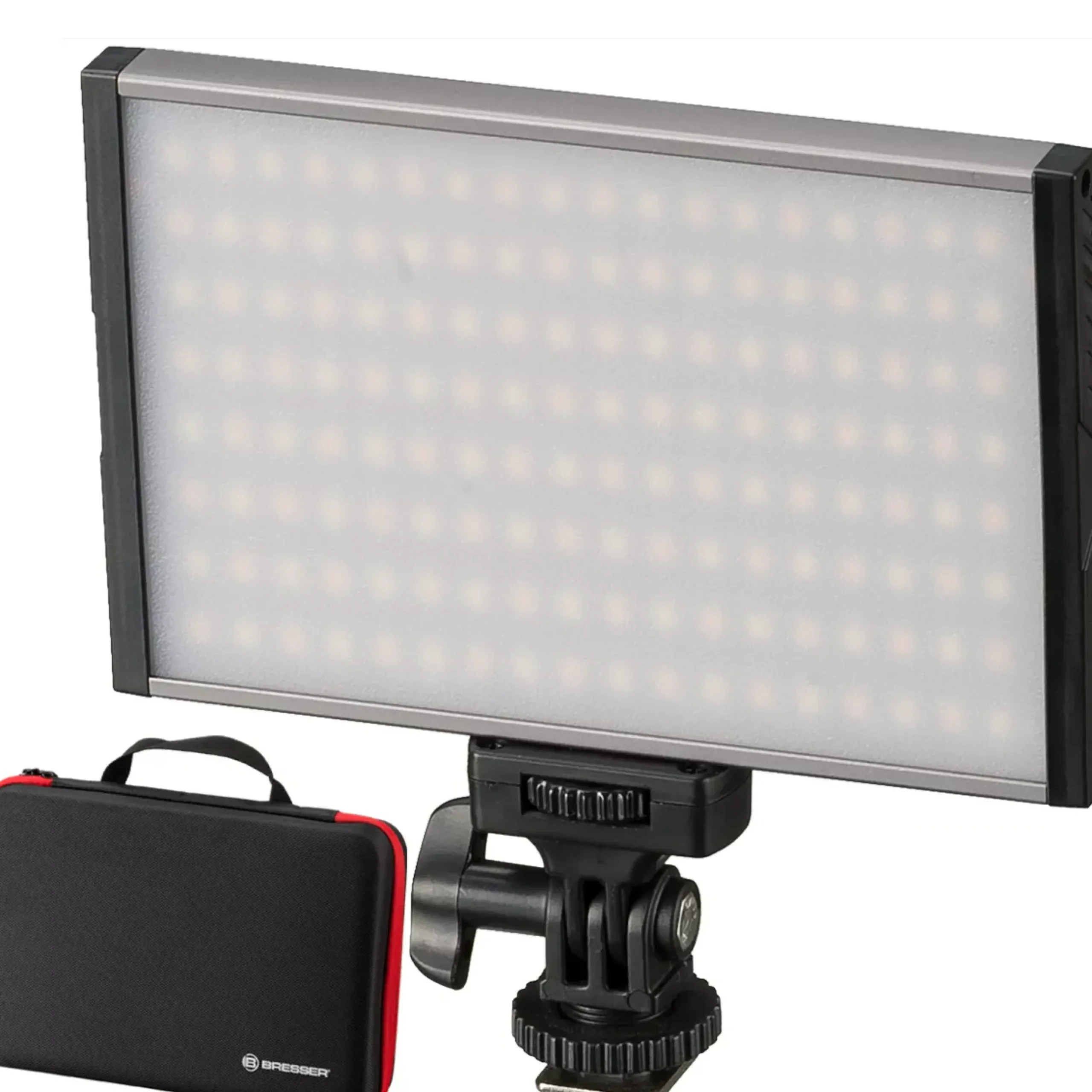 Bresser Lichtstäbe Und Mini-Leds>PT Pro 15B Bi-Color LED Videoleuchte mit Etui