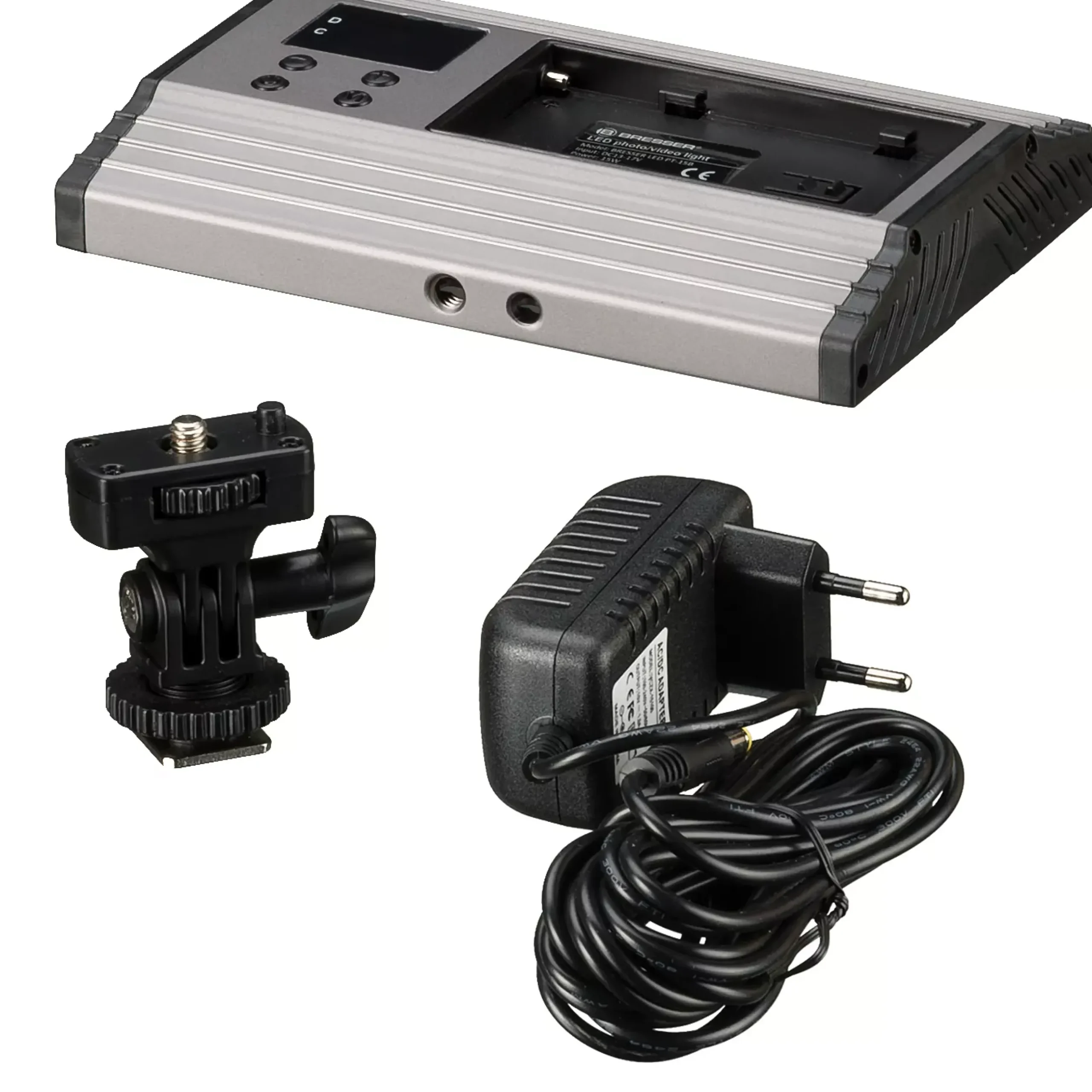 Bresser Lichtstäbe Und Mini-Leds>PT Pro 15B Bi-Color LED Videoleuchte mit Etui