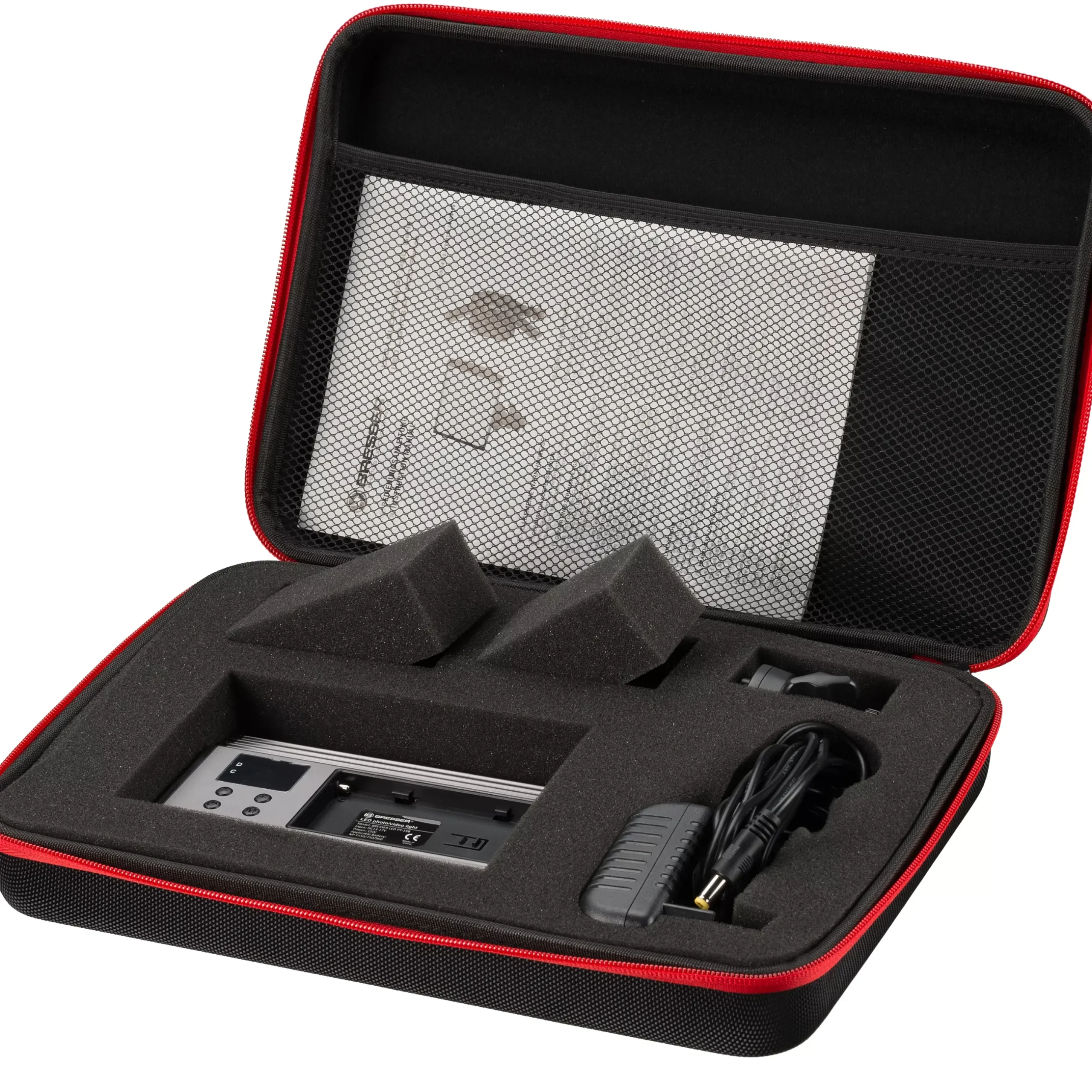 Bresser Lichtstäbe Und Mini-Leds>PT Pro 15B Bi-Color LED Videoleuchte mit Etui
