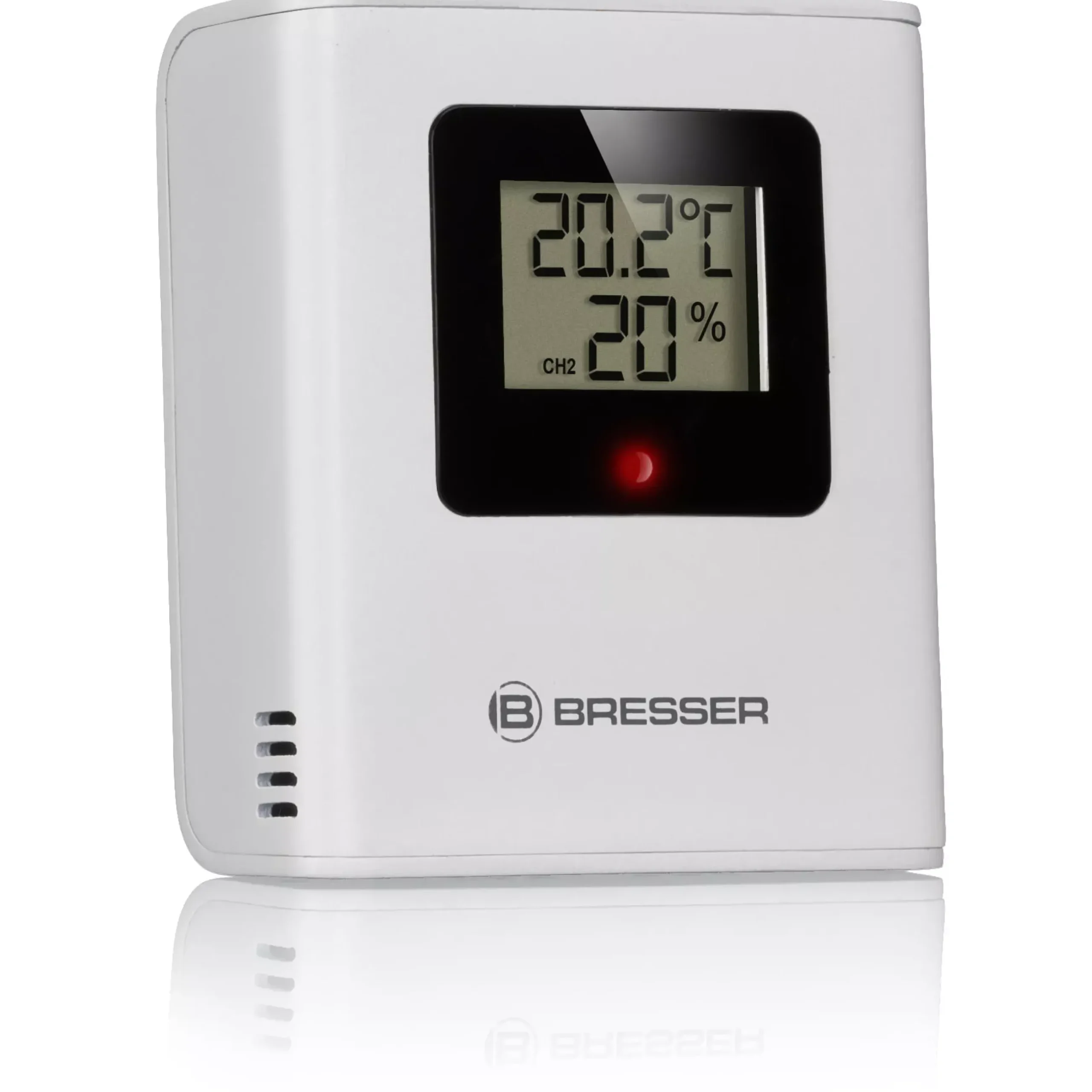 Bresser Wetterstationen Mit Thermo-/Hygro-Außensensor|Raumklimamessgeräte>Quadro NV Thermo-Hygrometer weiß