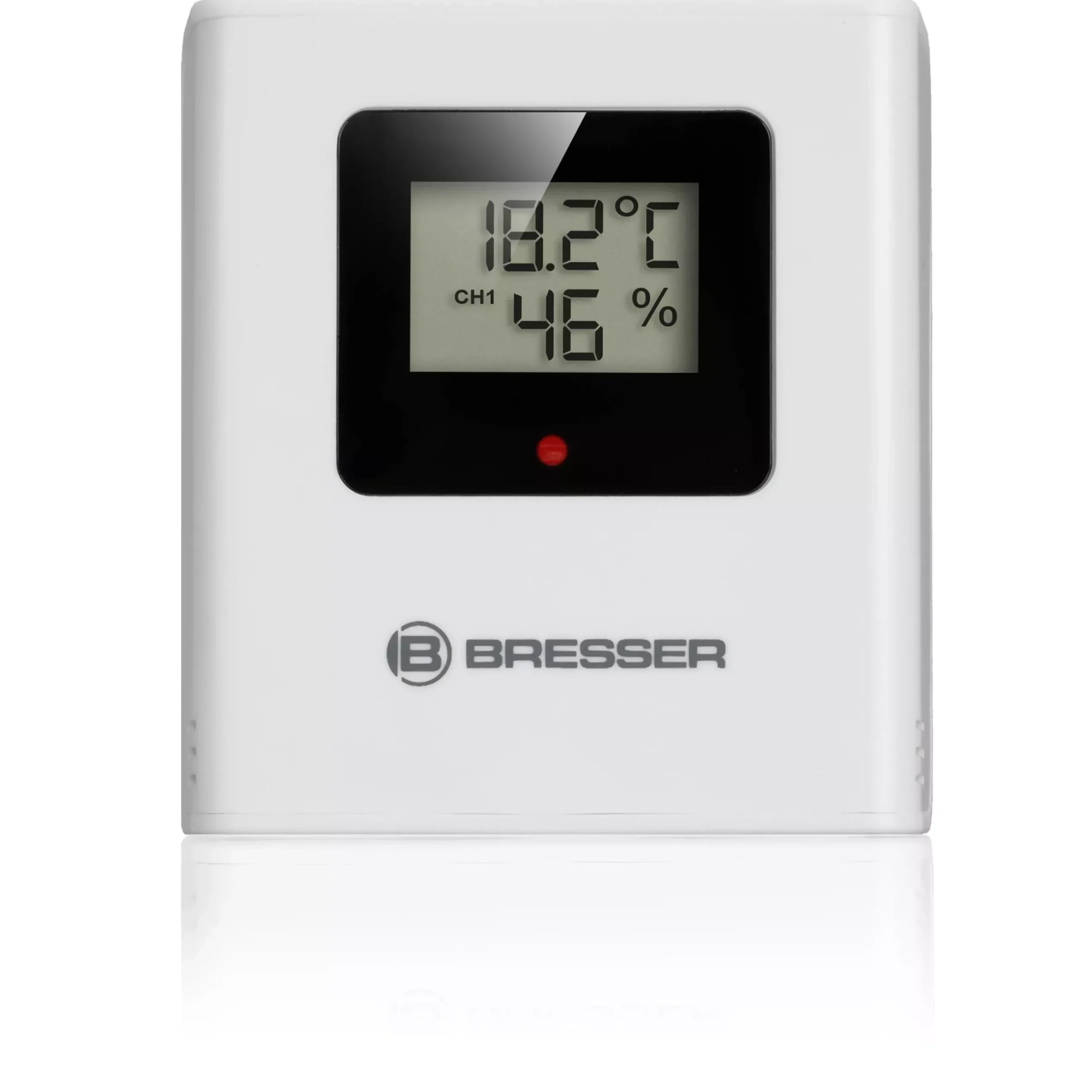 Bresser Wetterstationen Mit Thermo-/Hygro-Außensensor|Raumklimamessgeräte>Quadro NV Thermo-Hygrometer weiß