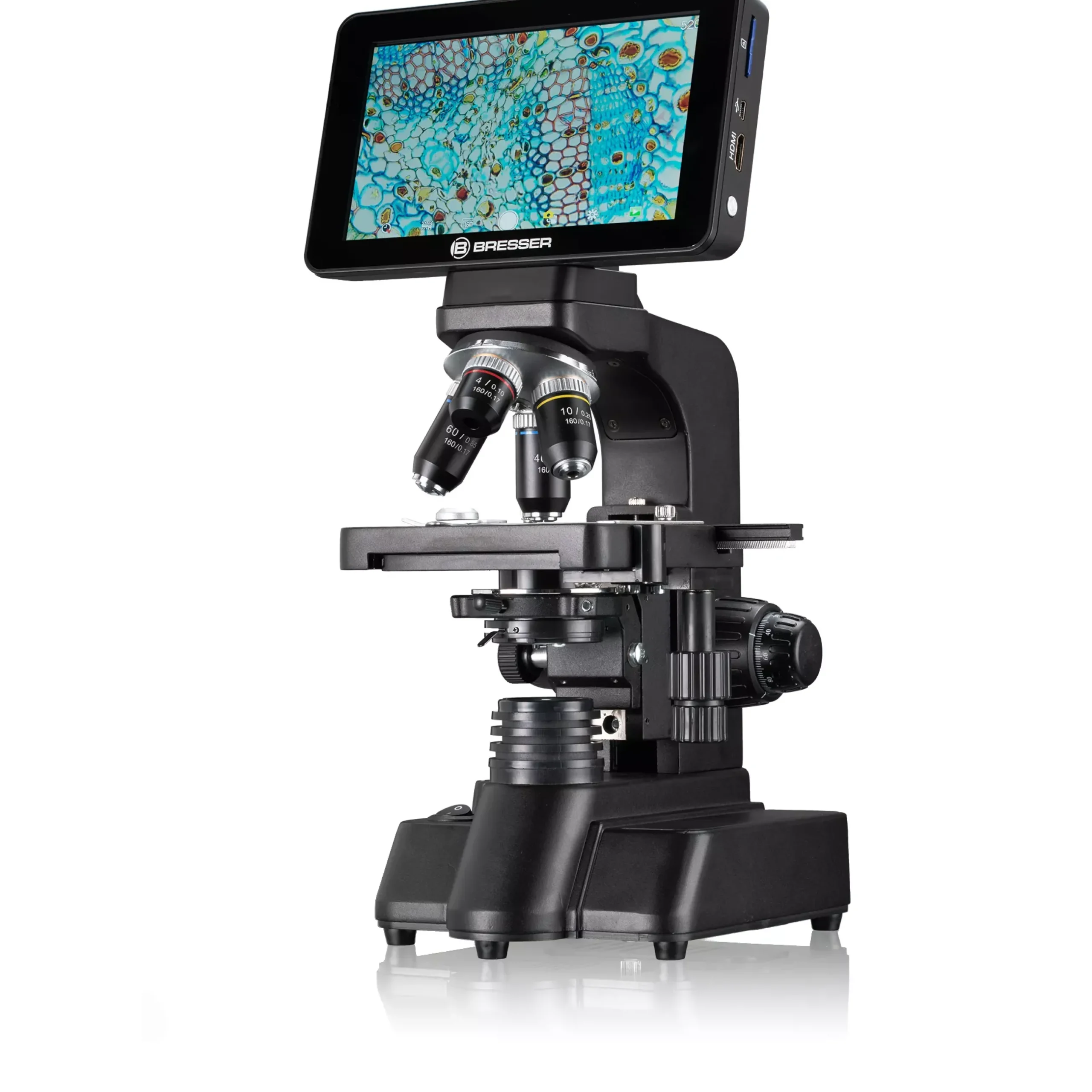 Bresser Durchlichtmikroskope|Digitale Mikroskope>Researcher LCD-Mikroskop