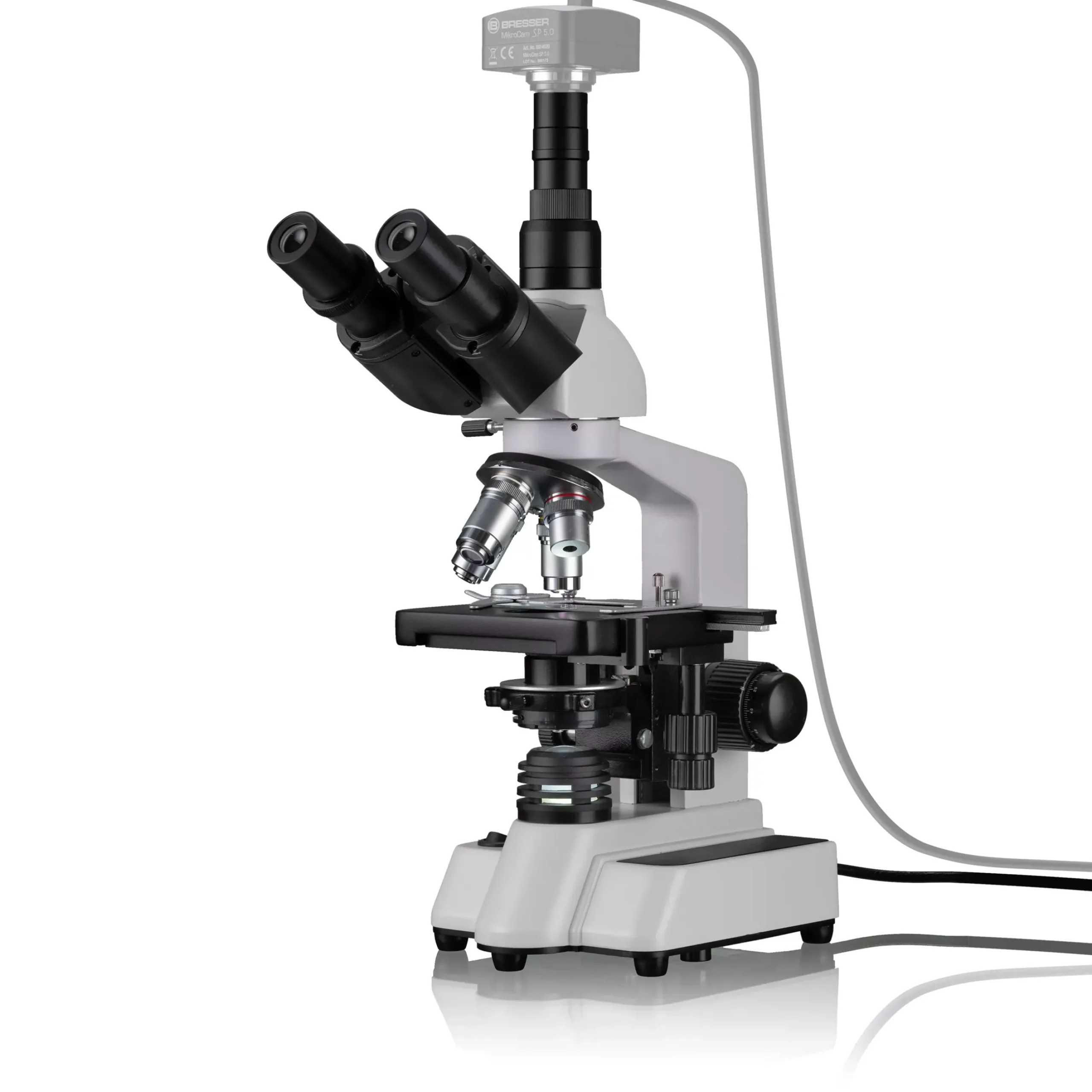 Bresser Durchlichtmikroskope|Schülermikroskope>Researcher Trino 40-1000x Mikroskop
