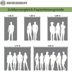 Bresser Papierhintergründe|Greenscreenhintergünde>SBP10 Papierhintergrundrolle 1,36 x 11m Greenscreen/ Chromakey Grün