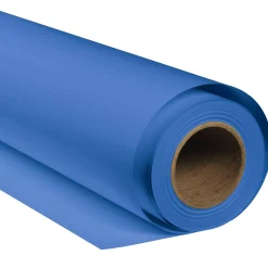 Bresser Papierhintergründe>SBP27 Papierhintergrundrolle 2,72 x 11m Chromakey Blau