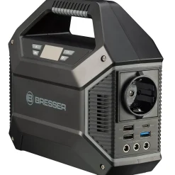 Bresser Mobile Stromversorgung|Stromversorgung>Set Mobile Power-Station 100 W + Solar-Panel 40 W