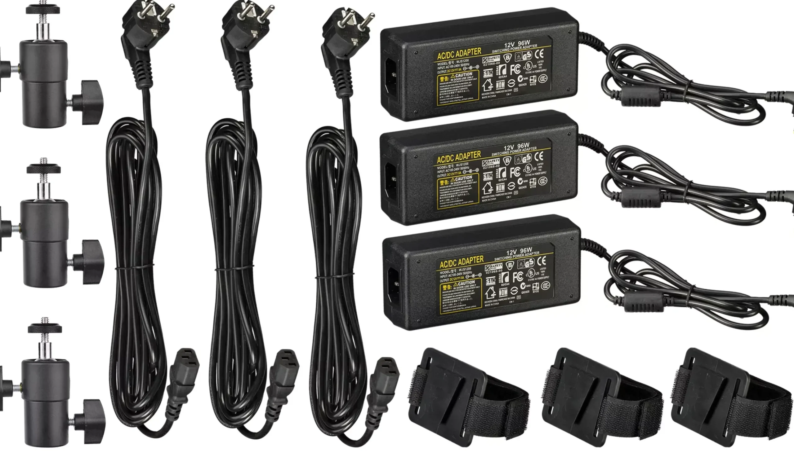 Bresser Tageslichtsets|Led Flächenleuchten>SH-1200 LED Flächenleuchten 3er Set