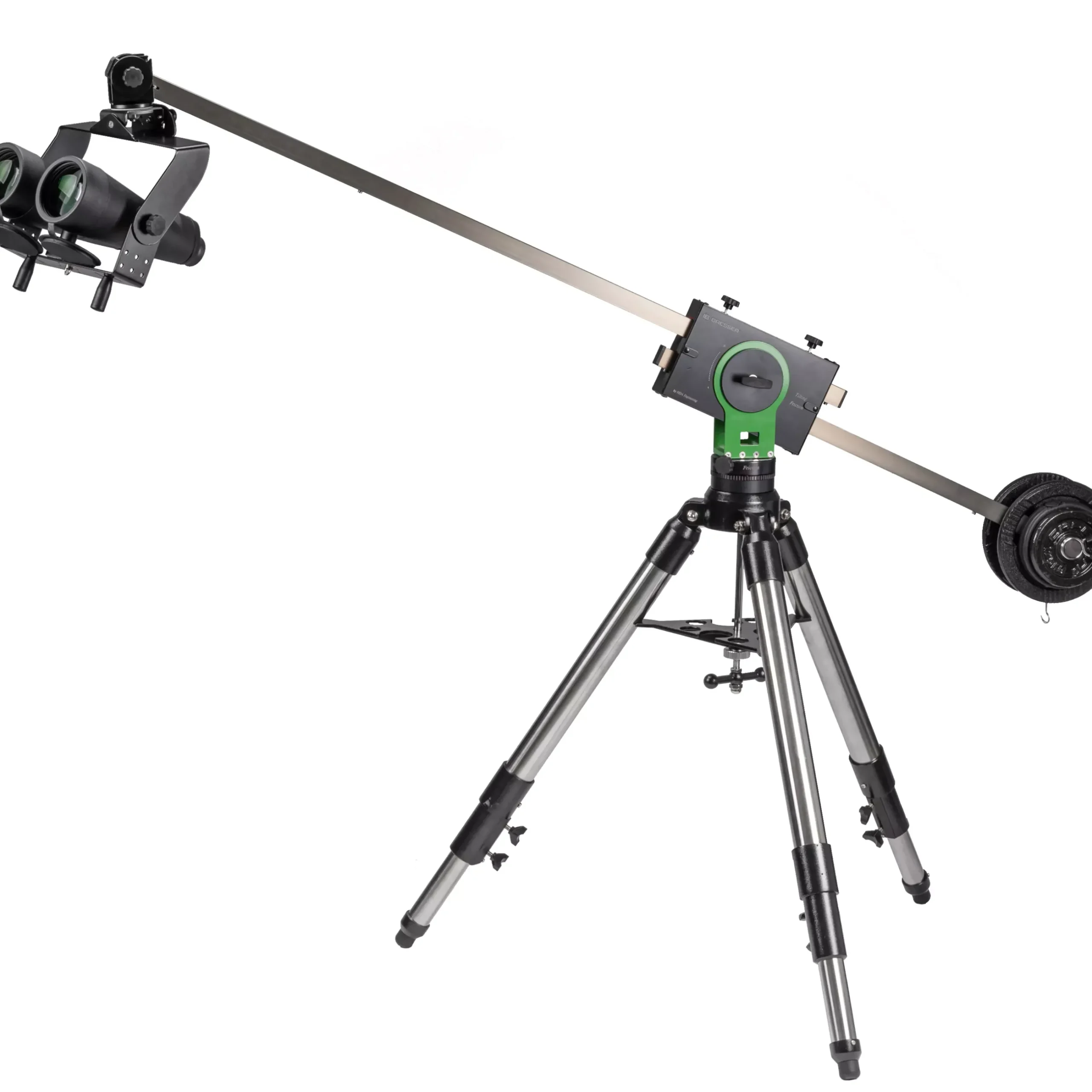 Bresser Montierungen>Slider Fernglas-Montierung mit Stativ