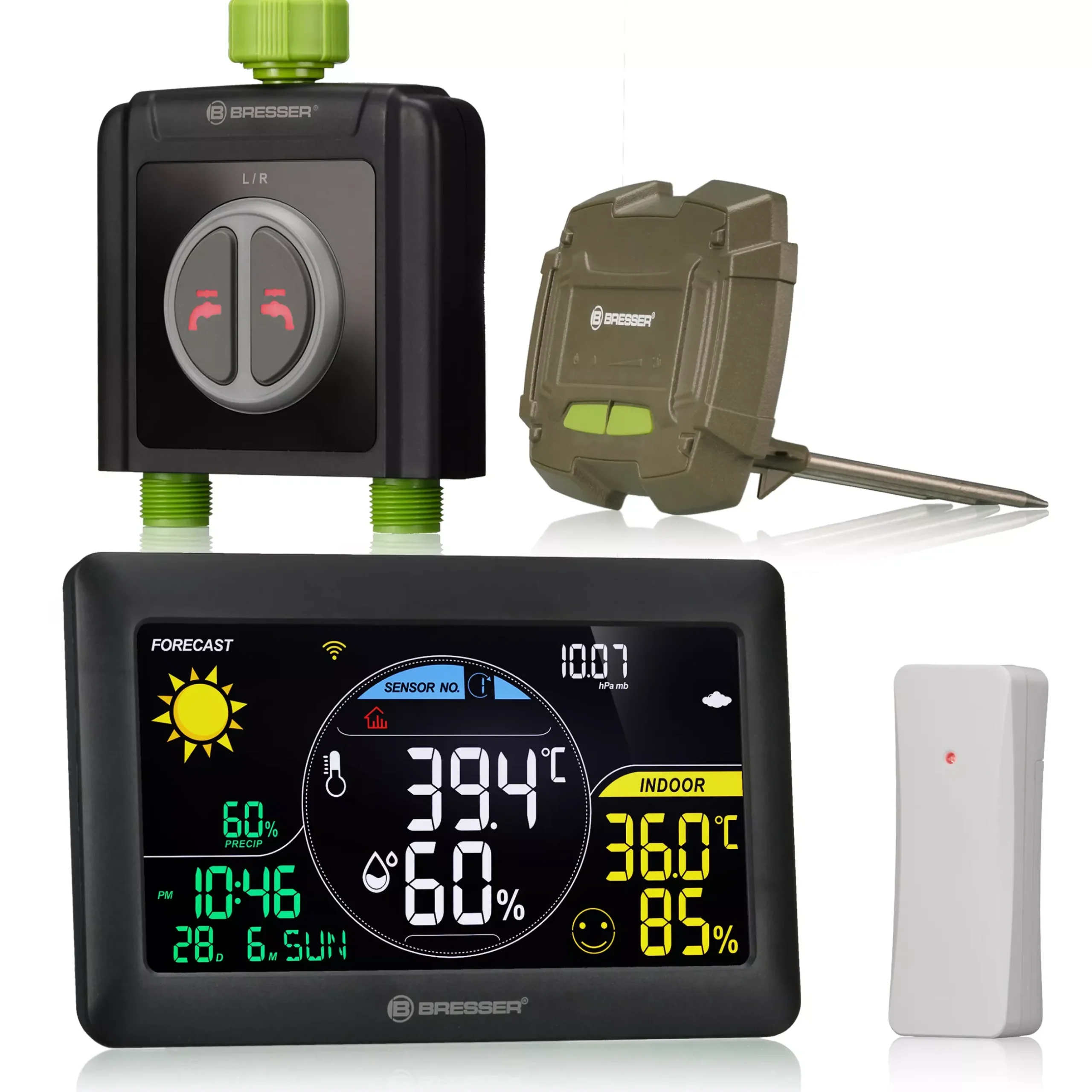 Bresser Smart Home Wetterstationen|Wetterstationen Mit Thermo-/Hygro-Außensensor>Smart Garden Smart Home Bewässerungssystem Duo