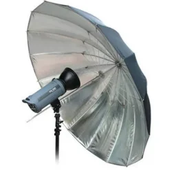 Bresser Schirme>SM-09 Jumbo Reflexschirm silber/schwarz 162 cm