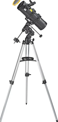 Bresser Teleskope Für Astrofotografie|Teleskope Mit Sonnenfilter>Spica-II 130/1.000 EQ3 Spiegelteleskop mit Smartphone-Adapter & Sonnenfilter