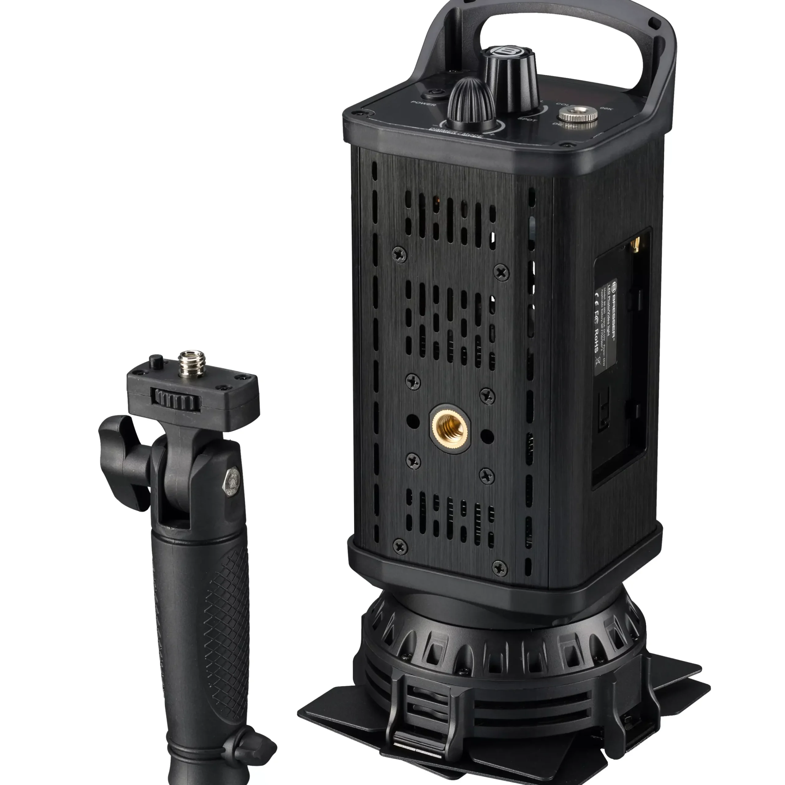 Bresser Led Studiolampen>SP-60 LED Fresnel Studiolampe 60W mit Fernbedienung
