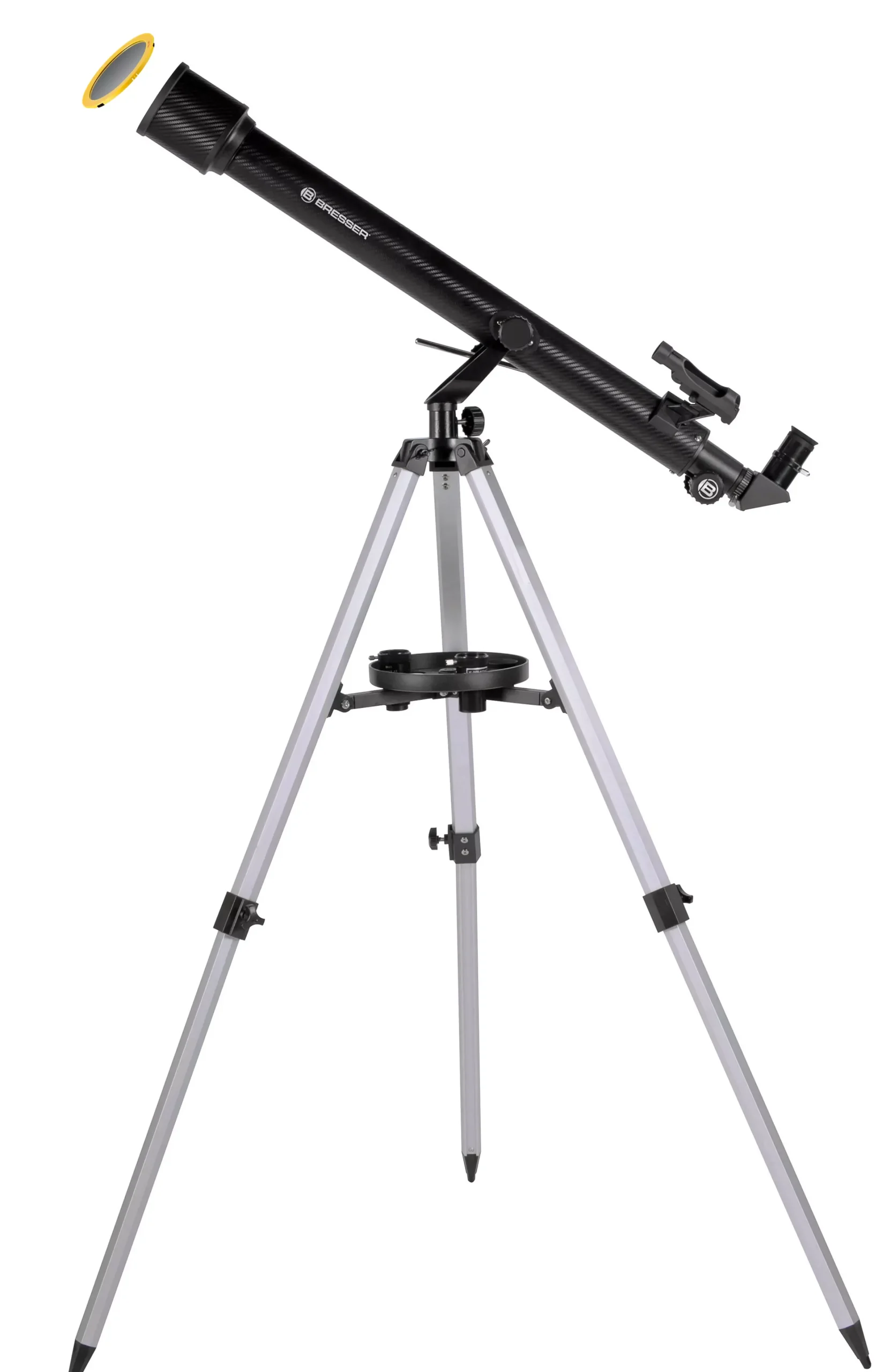 Bresser Teleskope Mit Sonnenfilter|Teleskope Für Planeten>Stellar 60/800 AZ - Linsenteleskop mit Smartphone-Kamera-Adapter & Sonnenfilter