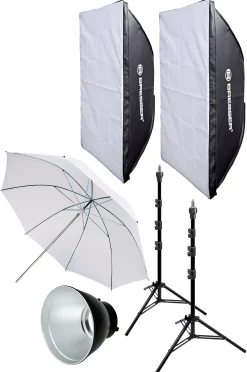 Bresser Softboxen>Studioblitz Aktionspaket Nr. 4