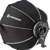 Bresser Softboxen>Super Quick Release Schnellspann-Octabox/Softbox 65cm für Kamerablitze