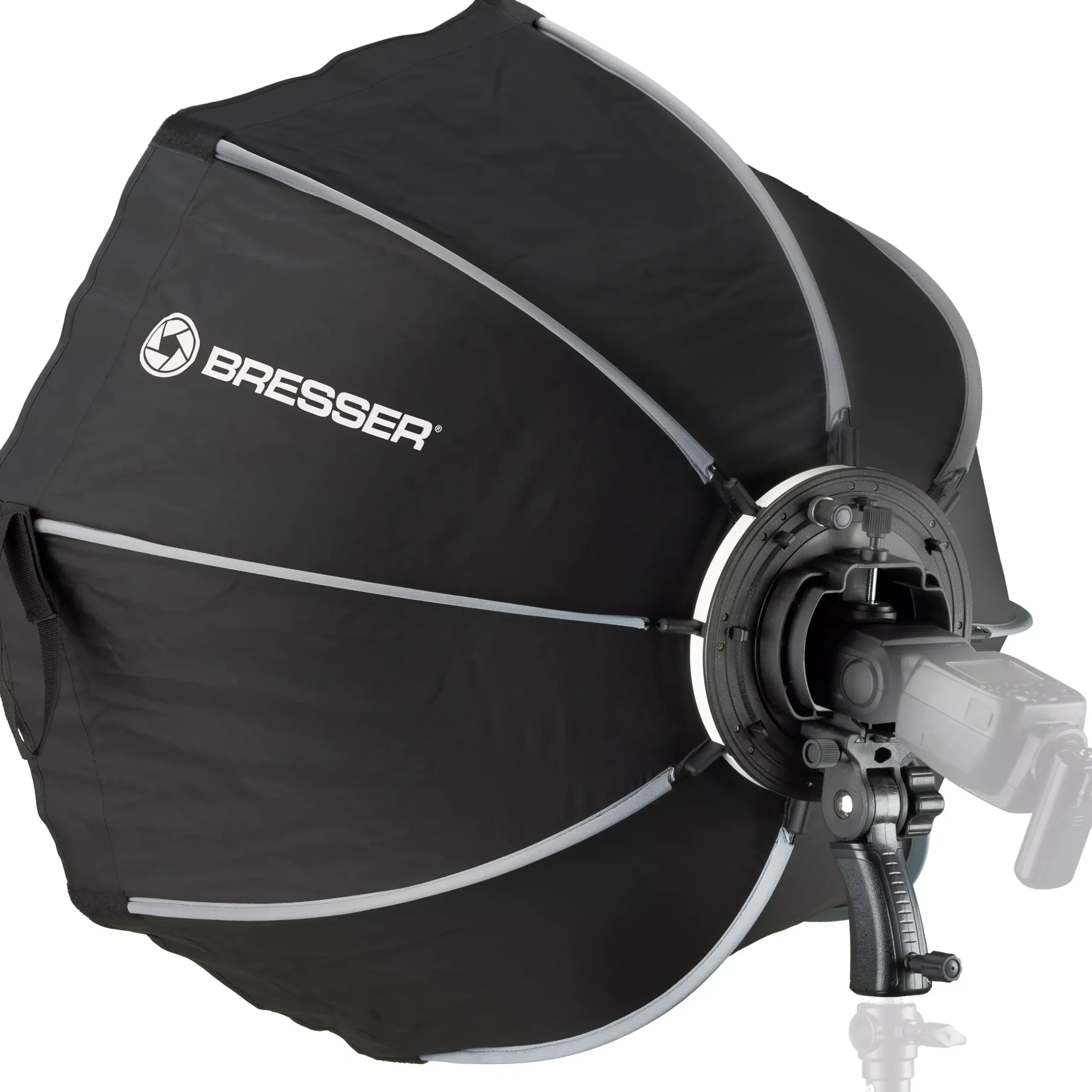 Bresser Softboxen>Super Quick Release Schnellspann-Octabox/Softbox 65cm für Kamerablitze