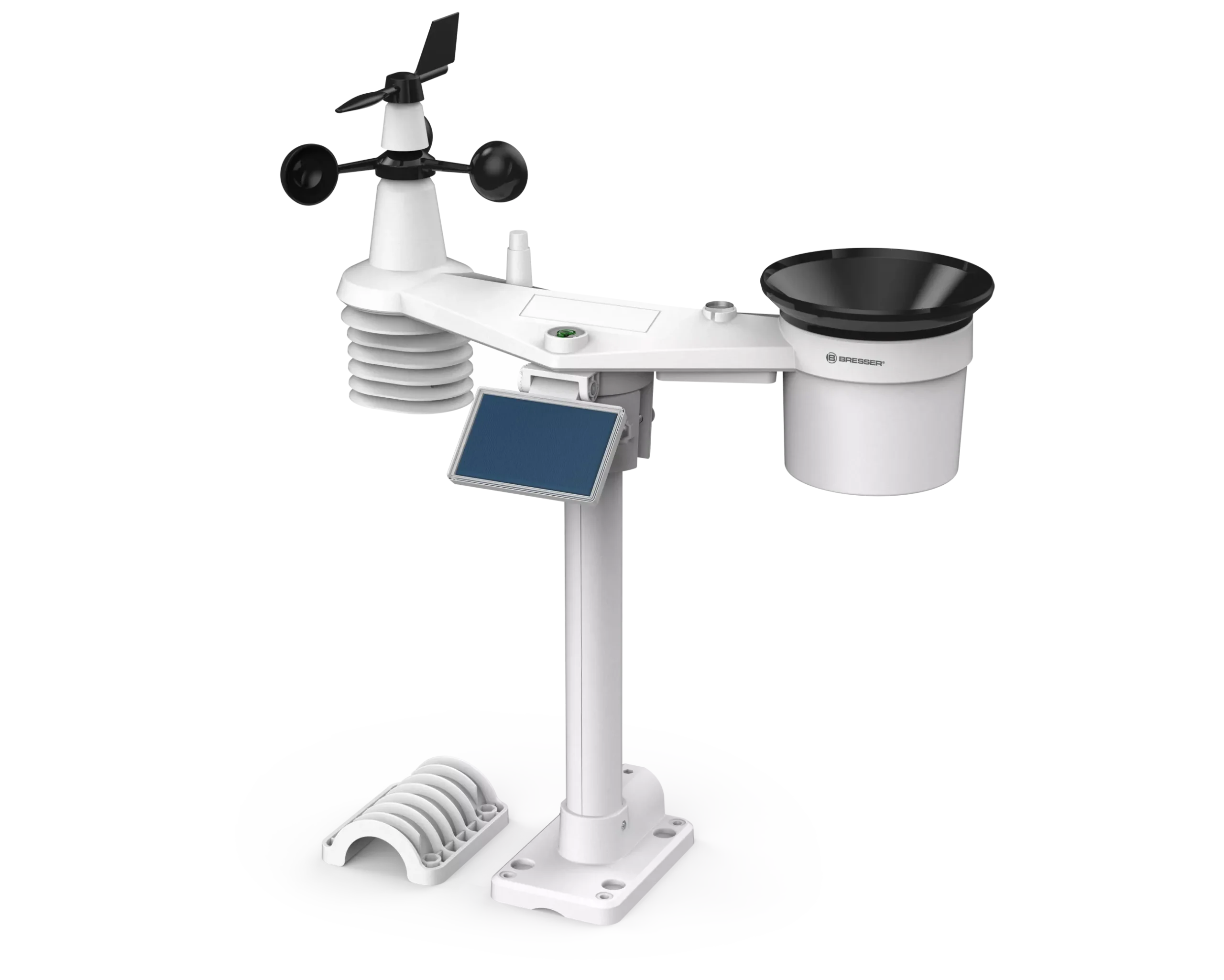 Bresser Wetterstationen Mit 7-In-1-Außensensor>6-Tage 4CAST PRO SF WLAN-Wetterstation 7-in-1 solar