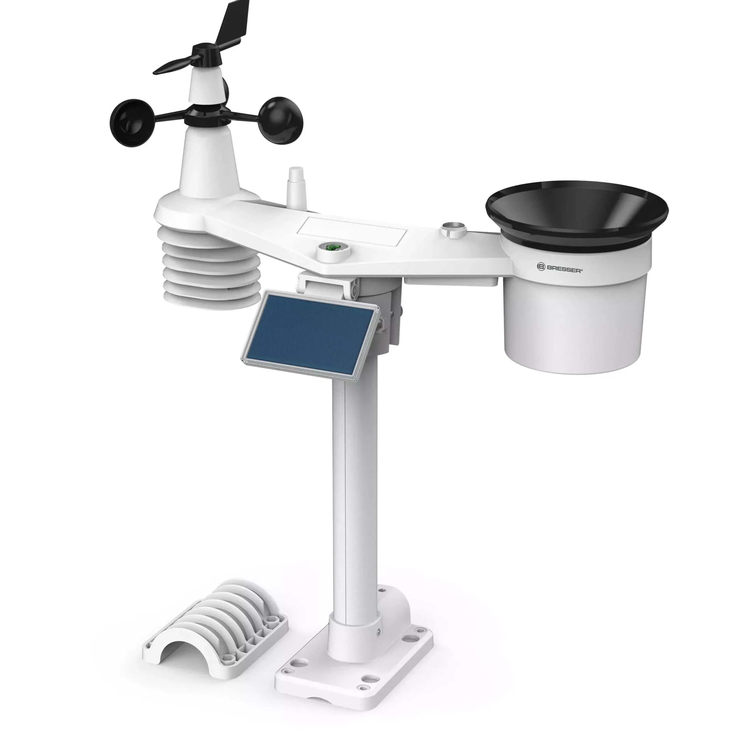 Bresser Wetterstationen Mit 7-In-1-Außensensor>6-Tage 4CAST PRO WLAN-Wetterstation 7-in-1 solar