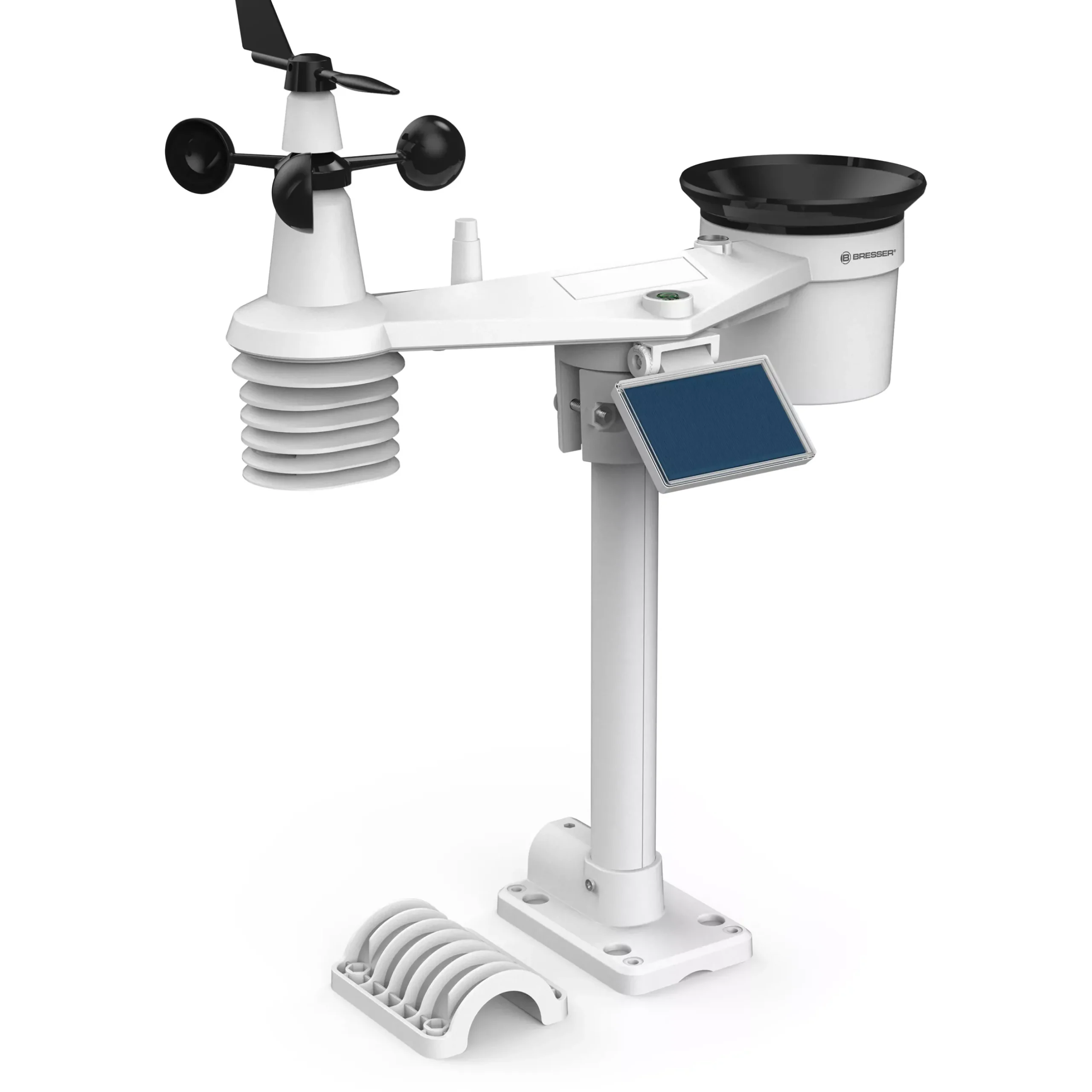 Bresser Wetterstationen Mit 7-In-1-Außensensor>6-Tage 4CAST PRO WLAN-Wetterstation 7-in-1 solar