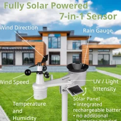 Bresser Wetterstationen Mit 7-In-1-Außensensor><noscript><img width=
