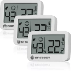 Bresser Raumklimamessgeräte|Innen-Thermometer>Tempy Thermo-Hygrometer 3er-Set