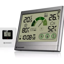 Bresser Wetterstationen Mit Thermo-/Hygro-Außensensor|Raumklimamessgeräte>Thermo-Hygrometer mit Lüftungsempfehlung VentAir H