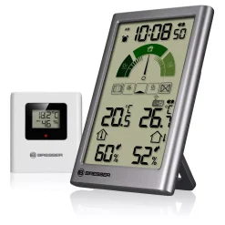 Bresser Wetterstationen Mit Thermo-/Hygro-Außensensor|Raumklimamessgeräte>Thermo-Hygrometer mit Lüftungsempfehlung VentAir V