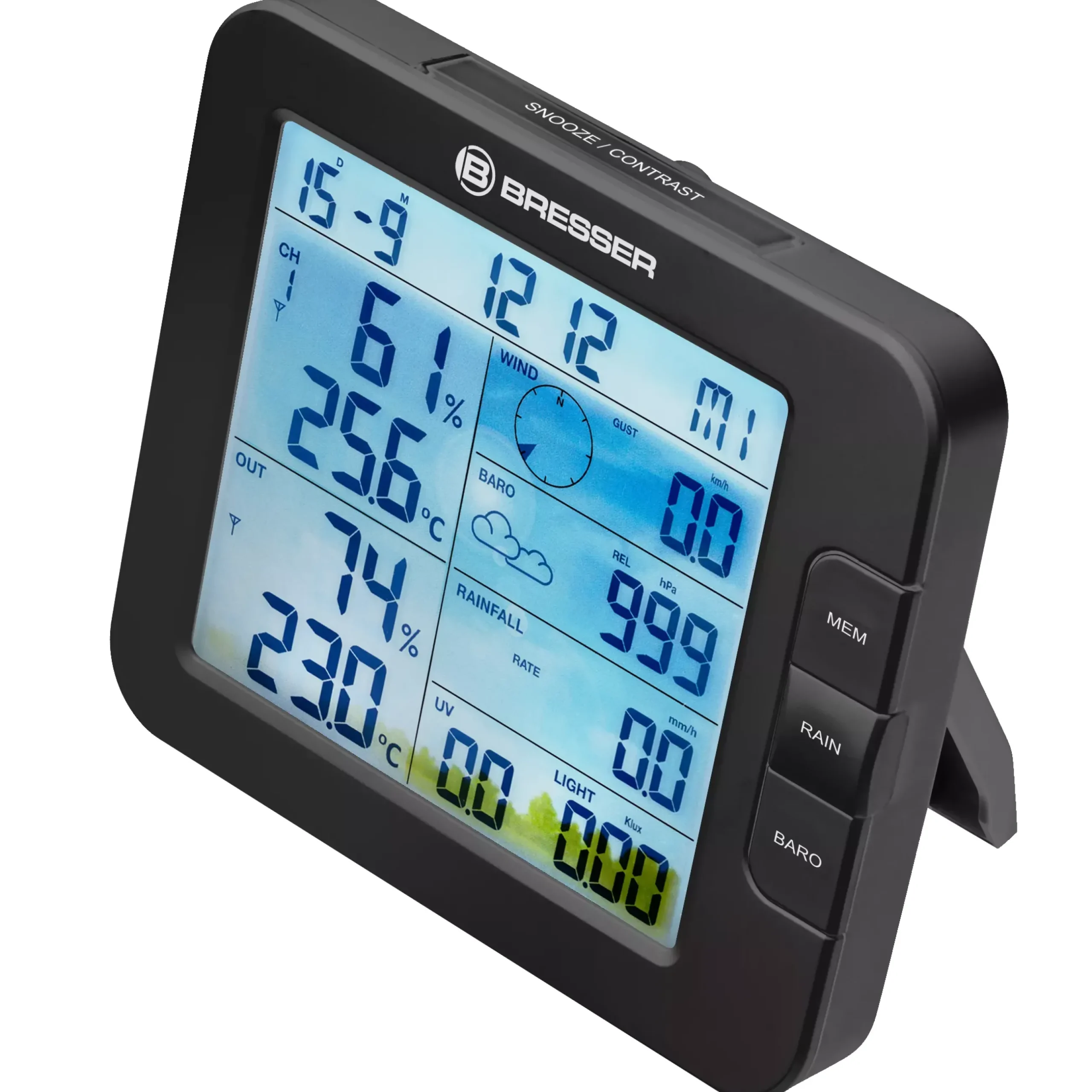 Bresser Smart Home Wetterstationen|Wetterstationen Mit 7-In-1-Außensensor>Tuya Smart Home 7-in-1-Wetterstation ClimateConnect