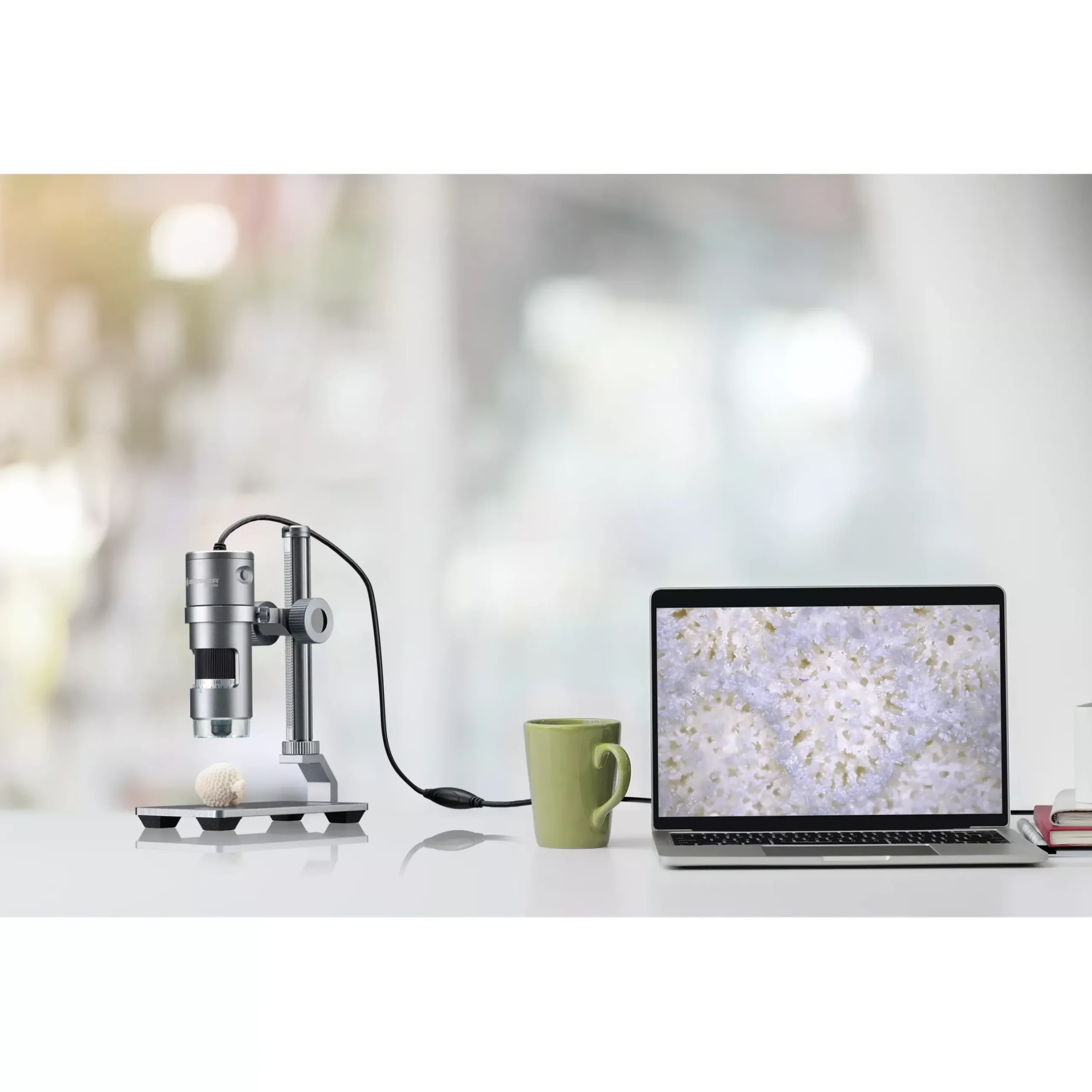 Bresser Auflichtmikroskope|Schülermikroskope>USB-Digitalmikroskop DST-1028 5MP