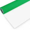 Bresser Vinylhintergründe|Greenscreenhintergünde>Vinyl Hintergrundrolle 2,72 x 4m Greenscreen/ Weiß