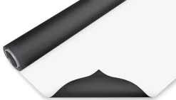 Bresser Vinylhintergründe>Vinyl Hintergrundrolle 2,00 x 6m Schwarz/Weiß