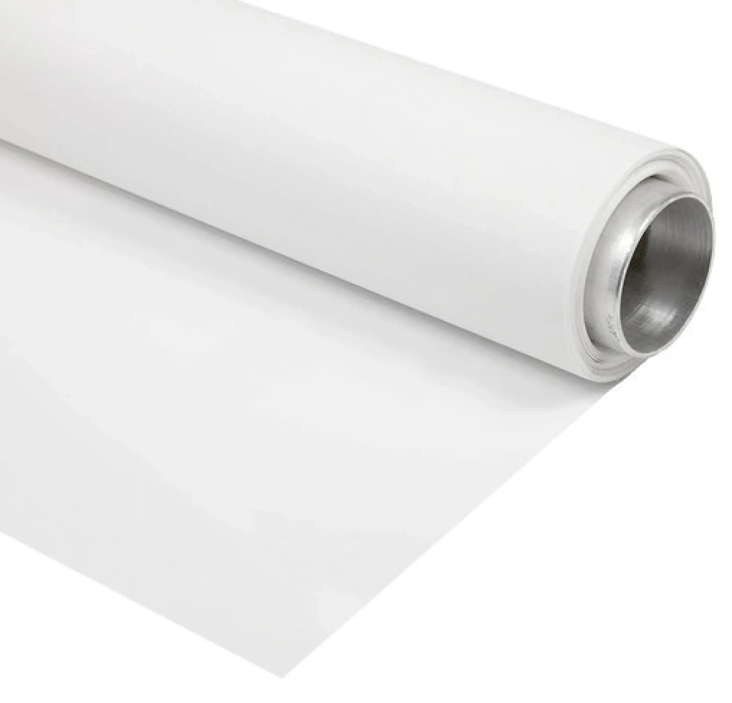 Bresser Vinylhintergründe>Vinyl Hintergrundrolle 1,35 x 6m Weiß