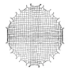 Bresser Wabengitter|Softboxen>Wabe für Super Quick Octabox 120 cm