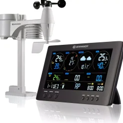 Bresser Wetterstationen Mit 7-In-1-Außensensor>WLAN ClearView Wetterstation mit 7-in-1-Profi-Sensor