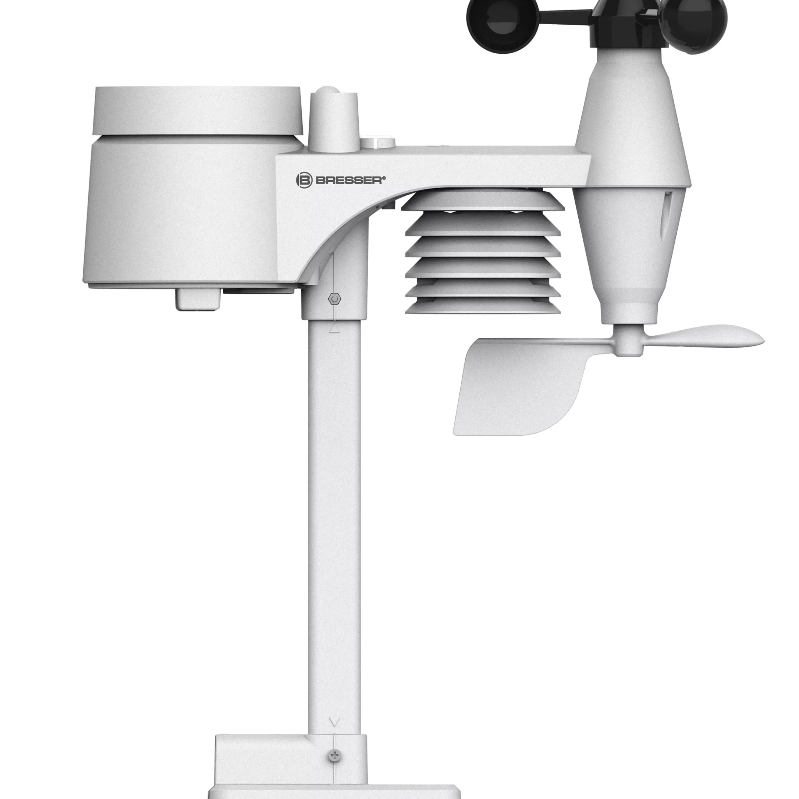 Bresser Wetterstationen Mit 7-In-1-Außensensor>WLAN Comfort Wetterstation mit 7-in-1-Profi-Sensor und modernem Farbdisplay