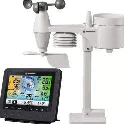 Bresser Raumklimamessgeräte|Wetterstationen Mit 5-In-1-Außensensor>WLAN-Farbwetterstation mit 5-in-1-Profi-Sensor