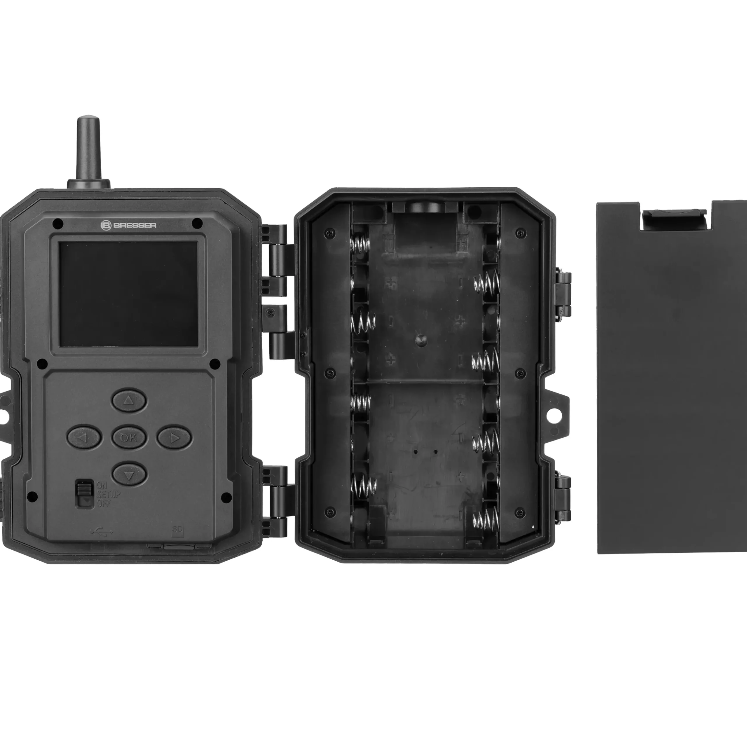 Bresser Wildkameras>100° WLAN Wild-Beobachtungskamera 4-24 MP 20m