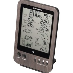 Bresser Wetterstationen Mit 5-In-1-Außensensor>WTW 5-in-1-Wetterstation in Holzoptik