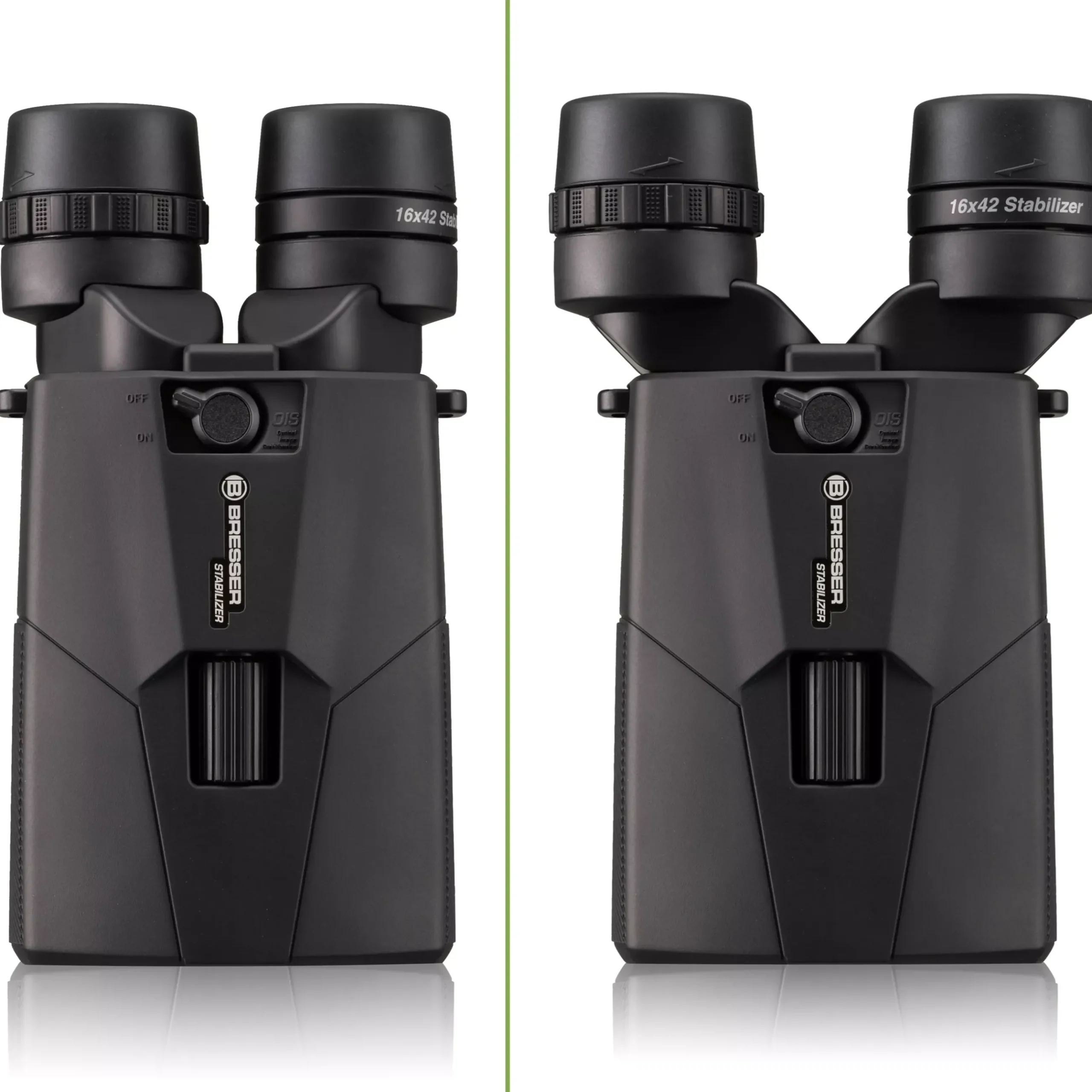 Bresser Astronomie-Fernglas|Fernglas Zur Vogelbeobachtung>16x42 STABILIZER OIS Fernglas mit Bildstabilisator
