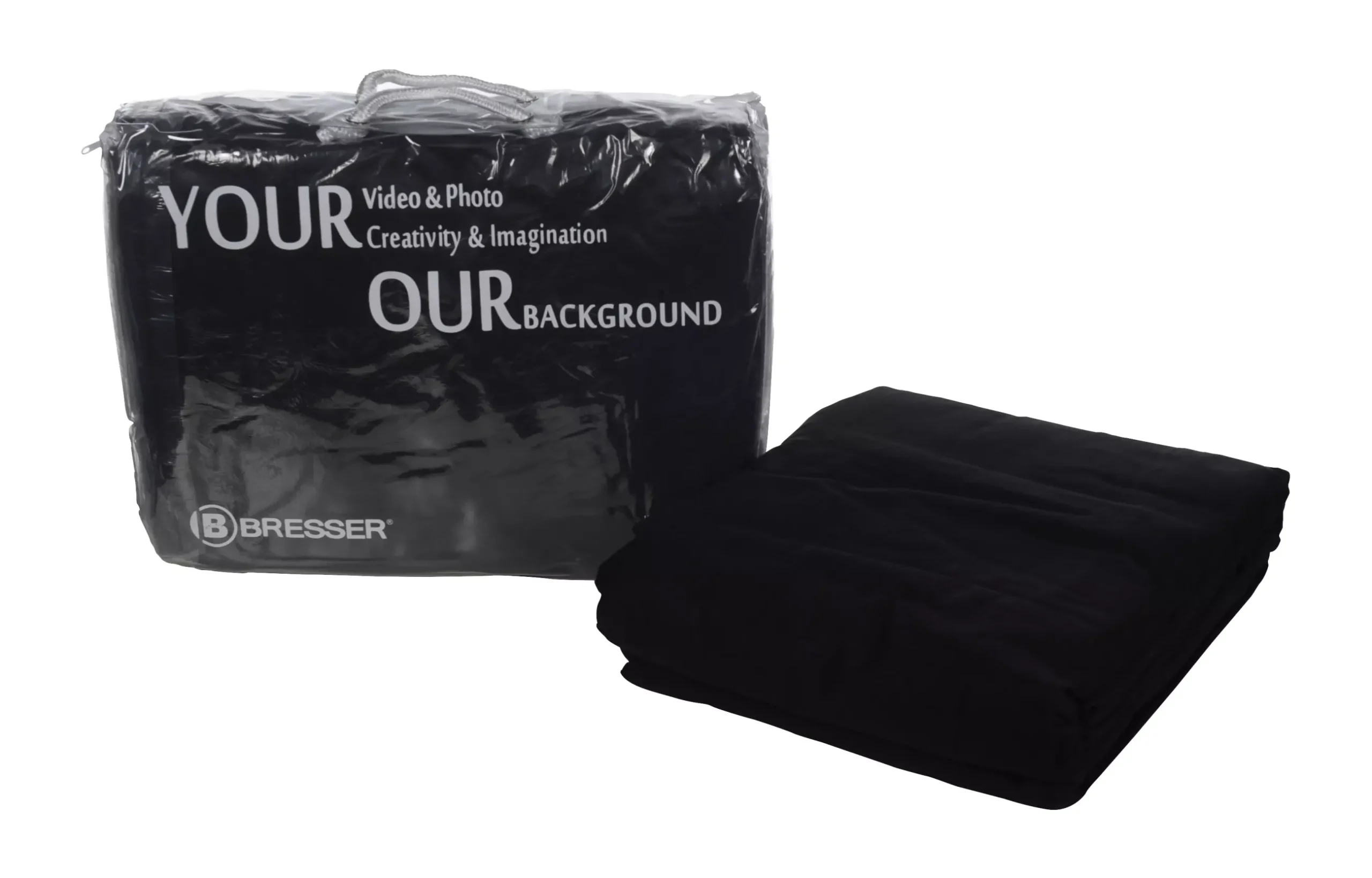 Bresser Stoffhintergründe>Y-9 Hintergrundstoff 3 x 6m Schwarz