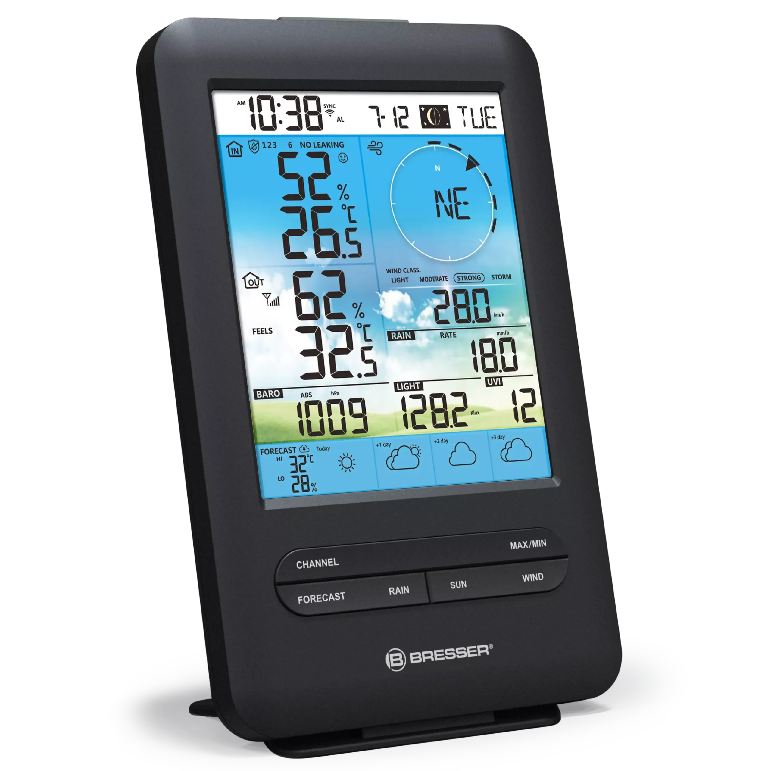Bresser Zusätzliche Basisstationen>zusätzliche / Ersatz-Basisstation für 7003200 4-Tage 4CAST WLAN-Wetterstation